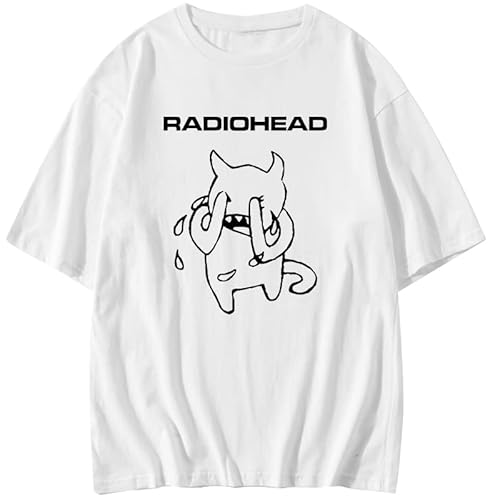 Radiohead Tシャツ クマの顔デザイン